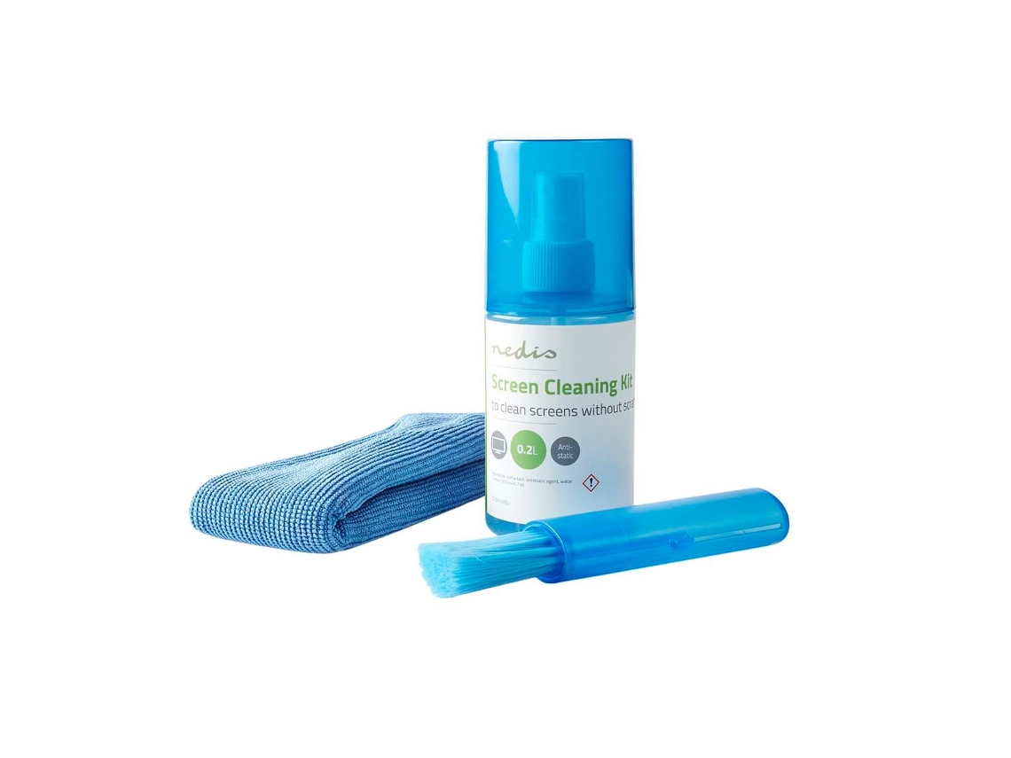 Kit De Limpeza De Telas Com Spray Multicolorido
