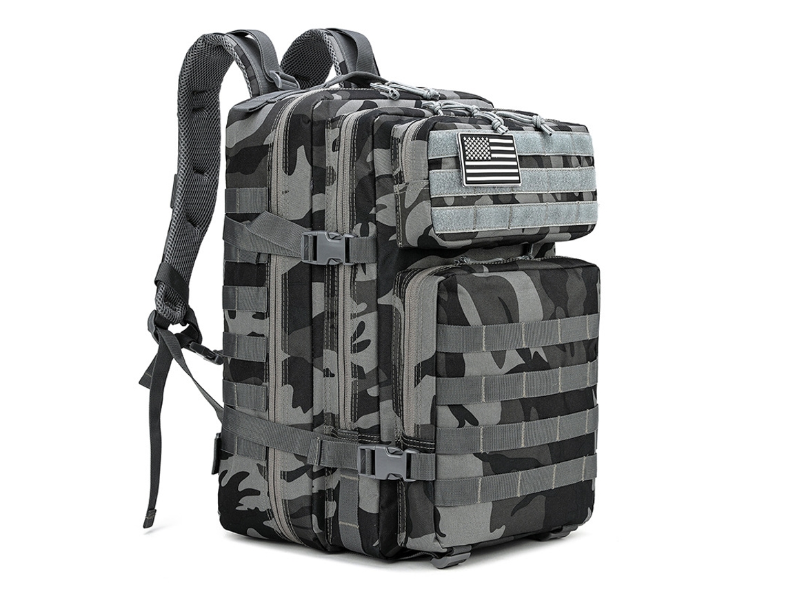 Mochila Militar Tática, 45l, Adequada Para Caminhadas, Caminhada, Dobrável, Impermeável, De Sobrevivência, Ideal Para Crianças, Educativo, D