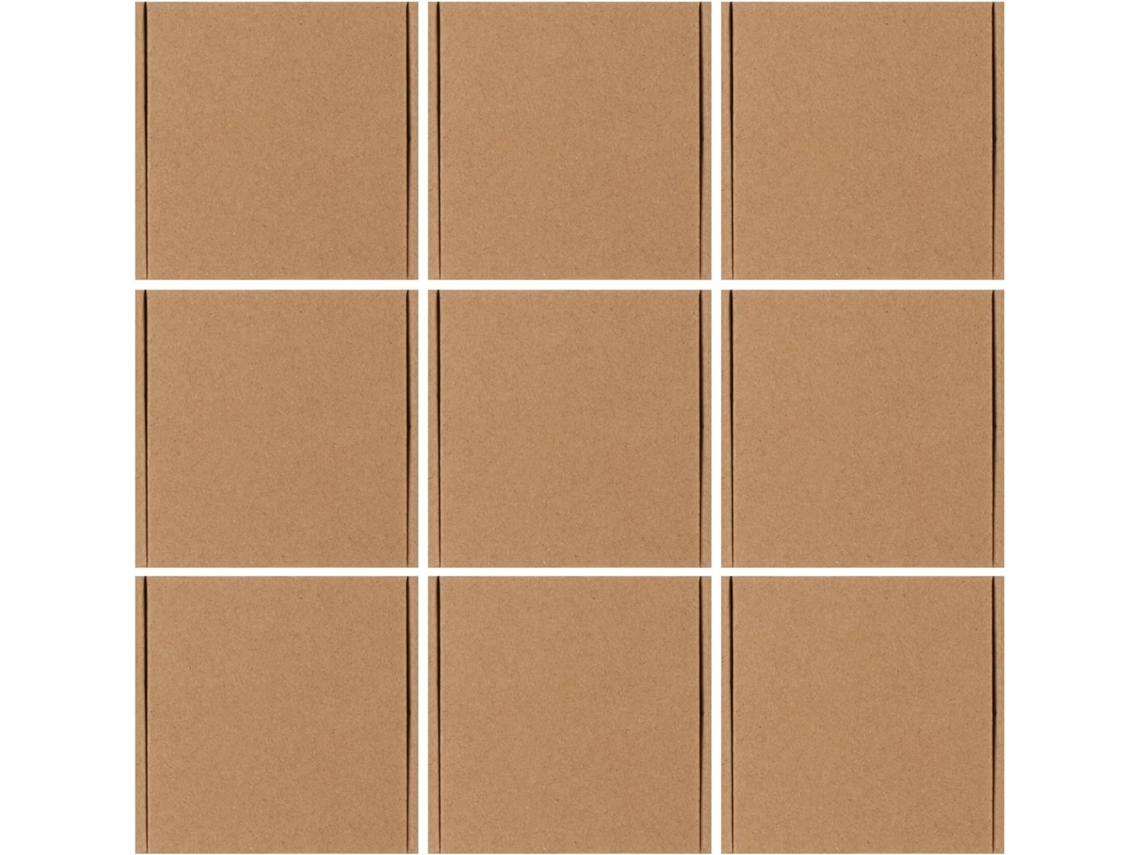 25 Caixas de Papelão Ondulado para Envio, Papel Práticas Joias, Sem Necessidade Fita Adesiva Ou Cola, Envio Po