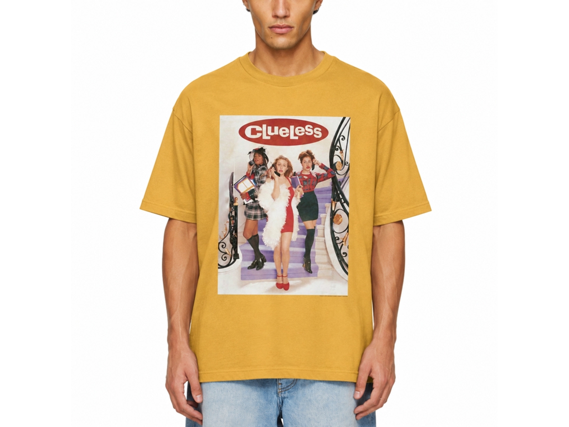 Rockinstone Clueless Staircase Poster With Logo Ginger T-shirt Size:xxl