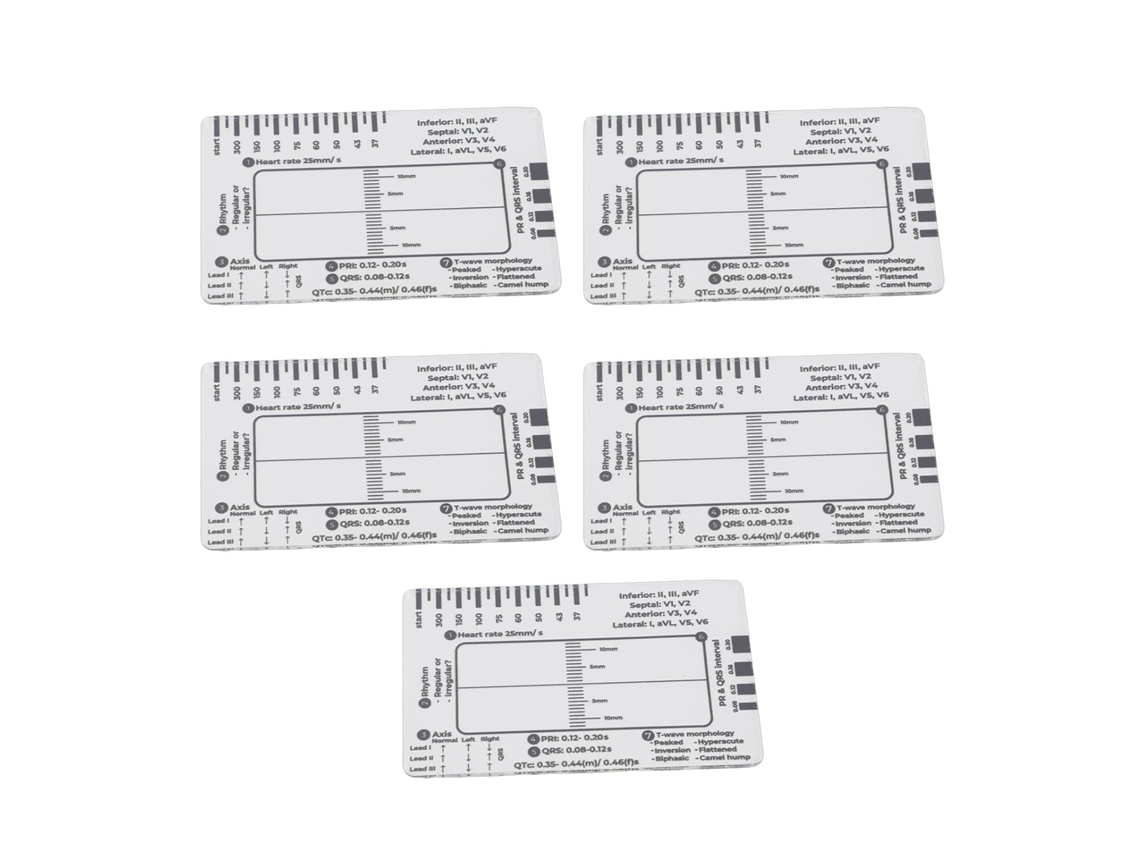 Pssopp 5 Regras De Ecg, Ferramenta Medição Cartão Interpretação