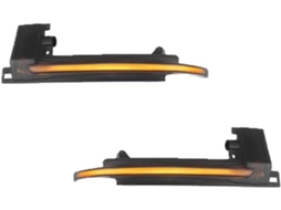 Luzes De Seta Genéricas Para Retrovisores Externos Do Audi A8 S8 4e 2007-2010 Facelift Com Led, Indicador Sequencial