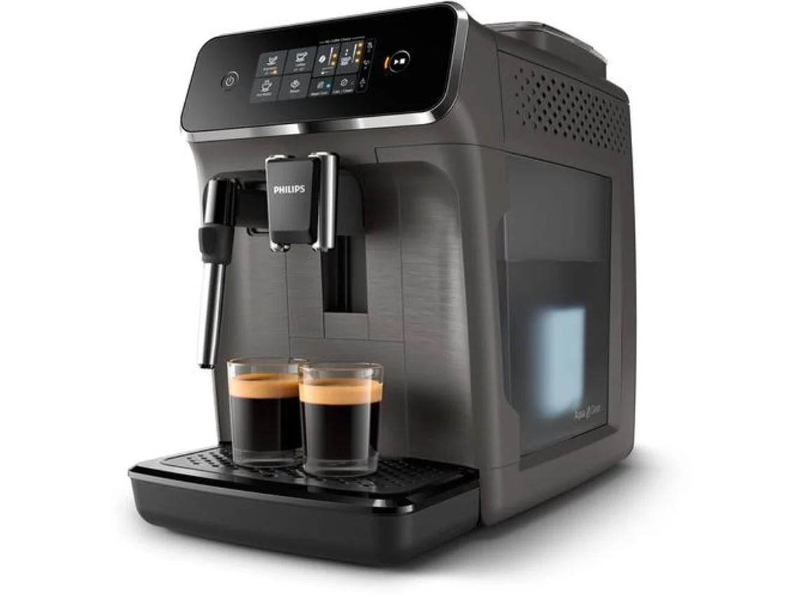 Máquina de Café Automática PHILIPS Serie 2200 EP2224/10 (15 Bar - 12 Níves de Moagem)