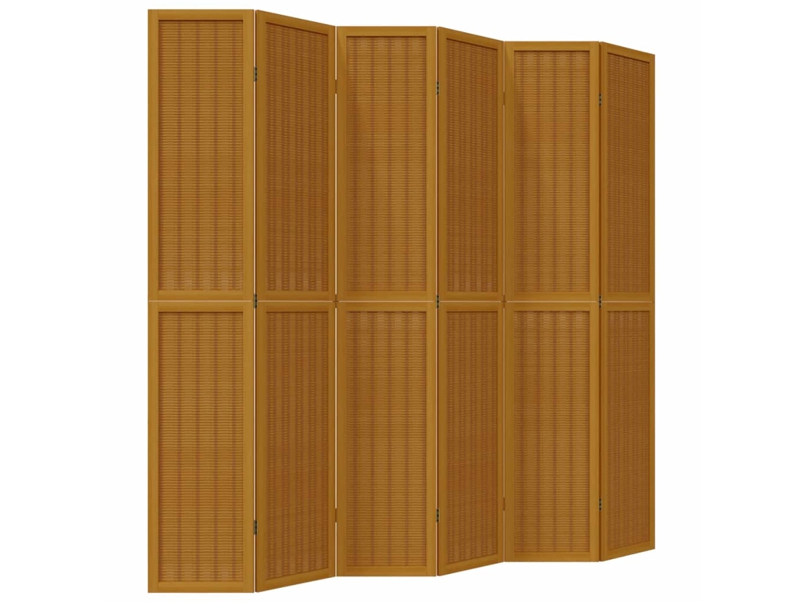 Room Divider, Room Dividers Vidaxl Marrom Madeira (40 X 220 Cm)