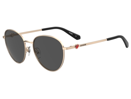 Óculos de Sol de Mulher MOSCHINO LOVE Dourado (55/18/140 cm)