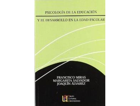 Livro Psicología De La Educación Y El Desarrollo En La Edad Escolar de Varios Autores