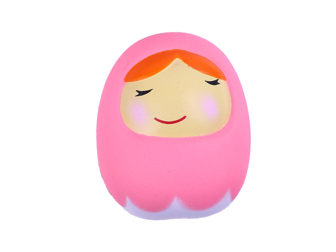 Boneca Matryoshka Fofa Macia Apertar Devagar Relaxar Sem Marca