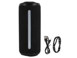 Caixa de Som Bluetooth EOOCOO, resistente à água IPX4, Bluetooth 5.3