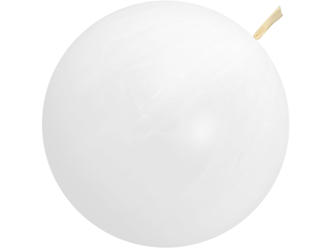 Balão Meteorológico Extra Grande De Látex Branco, 750g, 280 Polegadas.