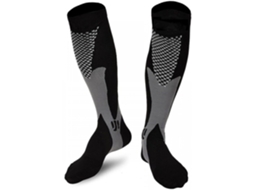 Meias De Compressão Tamanho G/gg Para Caminhada, Corrida E Esportes, Unissex(3 Pares)
