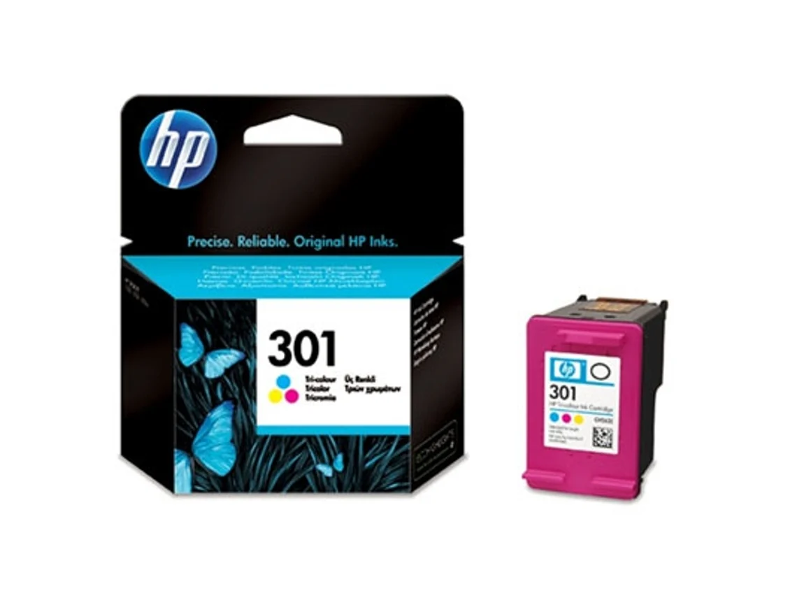 Tinteiro HP 301 Tricolor (CH562EE)