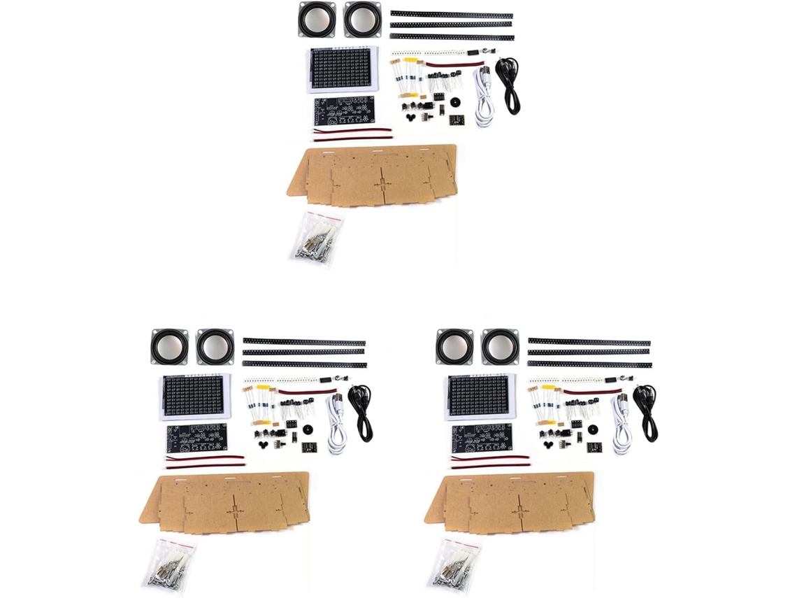 Kit Eletrônico Multifuncional de Áudio Bluetooth de Canal Duplo 3x SFUSHOS