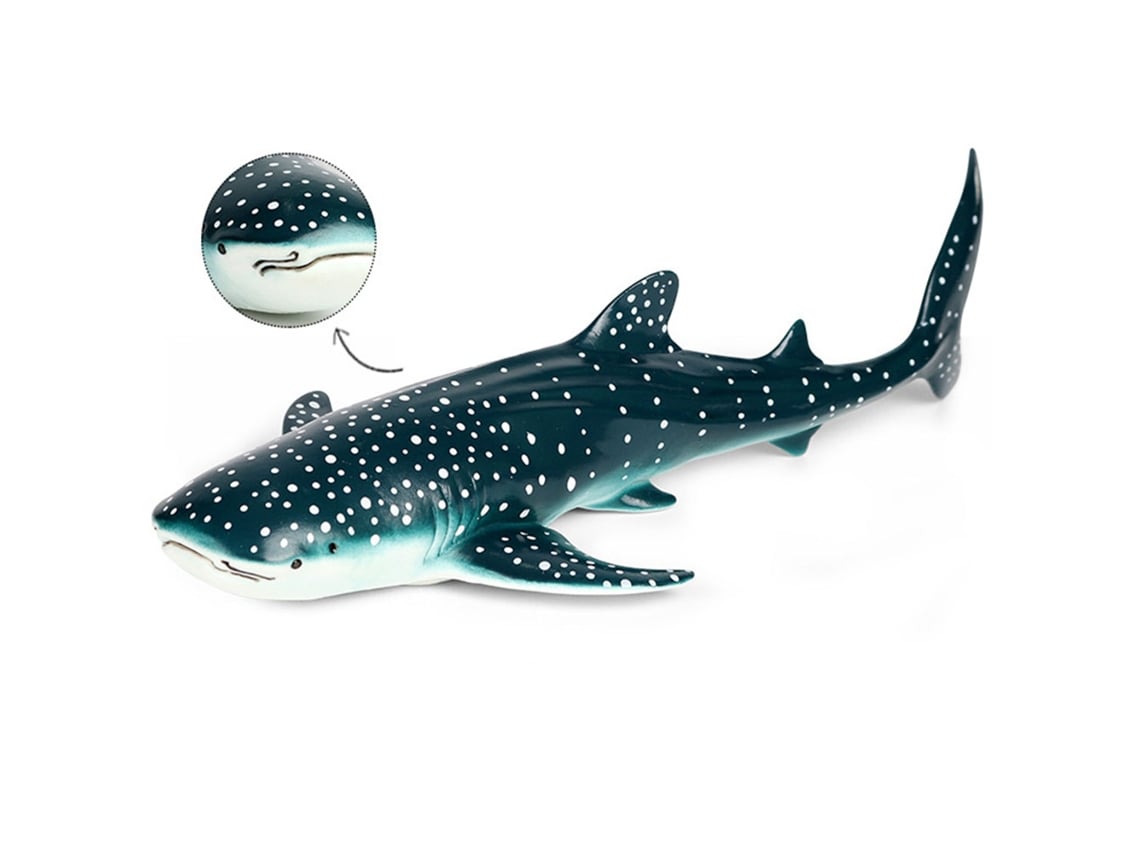 Ats modelo de Animal Marino Simulado Tiburón Ballena Ballena Jorobada Grande Juguetes de Ballena