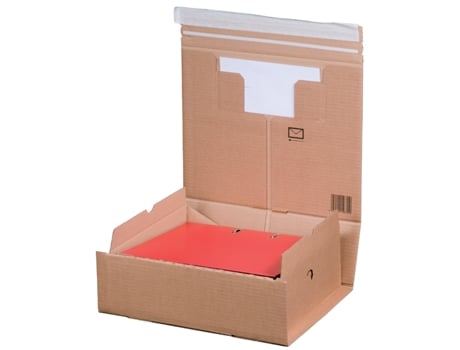 Caixa de Envio de Encomendas SMARTBOXPRO Pack Box Din A4+ Marrom
