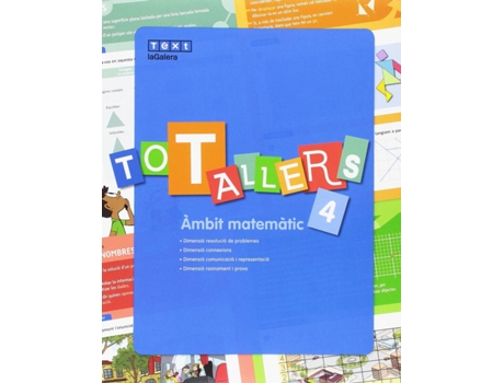 Livro Tot Tallers Matemàtiques Primària 4 de VVAA (Catalão)