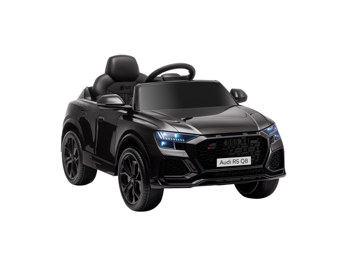 Carro Elétrico Infantil Audi Rs Q8 Licenciado, com Controle Remoto, Usb, Bluetooth, Preto. PROFESIA BOYANG