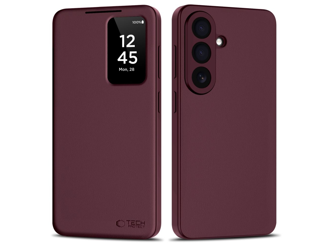 Capa Protetora Inteligente Tech-protect Para Samsung Galaxy S26 Plus Com Função De Suporte.