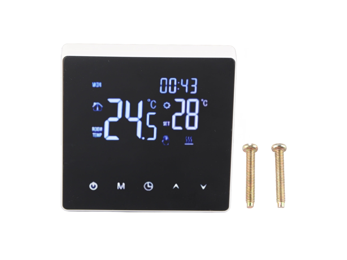 Termostato Digital com Display Tático para Aquecimento de Piso, AC 90‑240v | S/MARCA