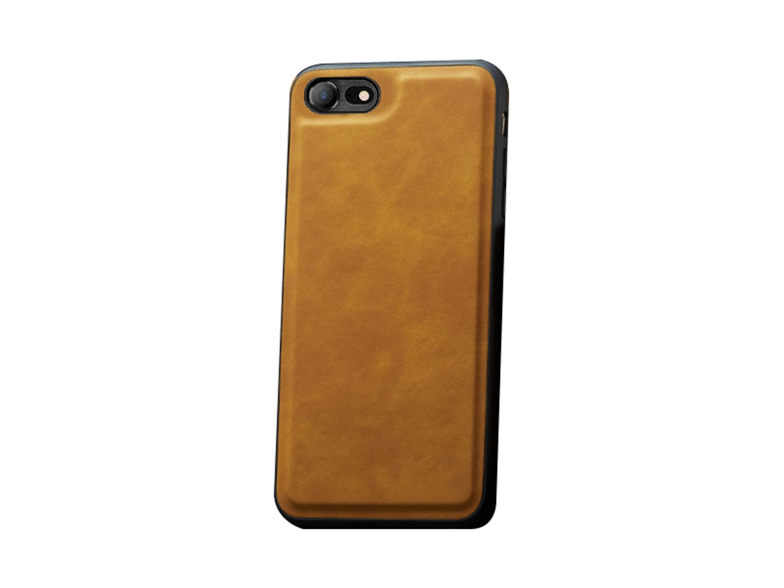 Capa para iPhone 7 GIFT4ME Pele Magnética Castanho