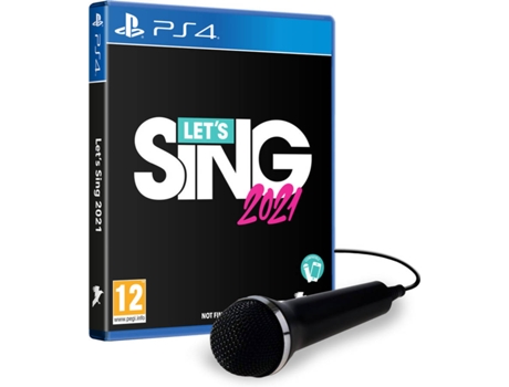 Jogo PS4 Lets Sing 2021 + 1 Micro