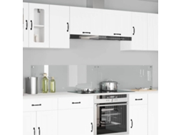 Vidaxl Painel De Cozinha 2 Unid. Transparente 110 X 40 Cm