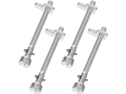 Kit de 4 Parafusos de Ajuste de Corrente Inoomp para Motosserras Elétricas. Parafusos Ajustáveis para Motosserras, CHABERLU