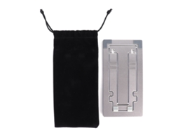 Suporte de mesa ajustável para telefone e tablet com suporte telescópico