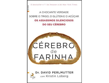 Livro Cérebro de Farinha de Dr David Perlmutter (Português - 2014)