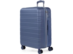 Mala de ViagemMédia JASLEN 4 Rodas Rígida Trolley ABS Azul (78 L)