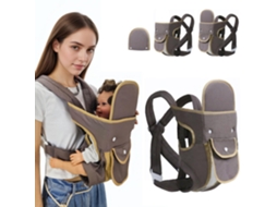 Porta bebês Versátil, Leve e Respirável, Adequado para Bebês de 3 a 18 Meses CZHHMART