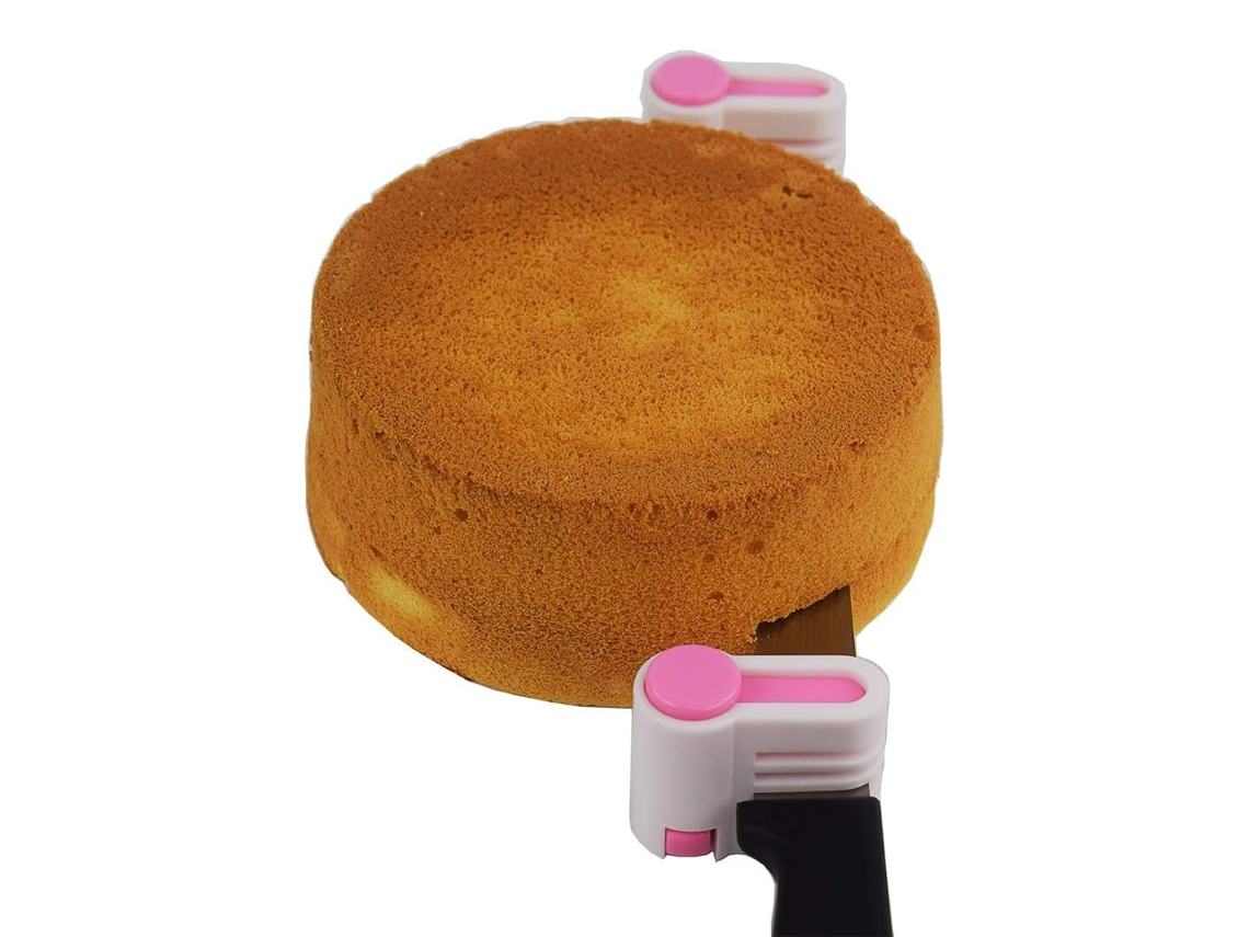Cortador de Bolo Diy Auxiliar de Estratificação Cortador de Pão e Torrada 5 Camadas RNEMITERY