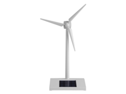 Mini Moinho de Vento Solar Brinquedo Educação Ciência Decoração Casa | S/MARCA