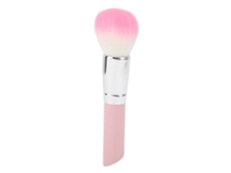Pincel De Maquiagem Profissional Portátil Para Blush E Pó Solto, Ferramenta Cosmética Para Maquiadores Everley891 (rosa)
