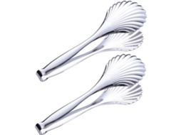 Pinças De Servir Artibetter Aço Inoxidável, 2 Peças, Antiderrapantes, Versáteis Para Churrasco, Bife, Buffet, Culinária