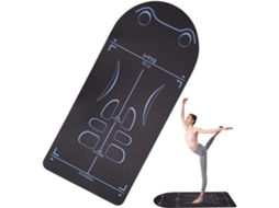 Tapete de Treino Antiderrapante, Joelheira com Absorção Impacto, Exercícios Antiderrapante - Fitness 4 Mm,