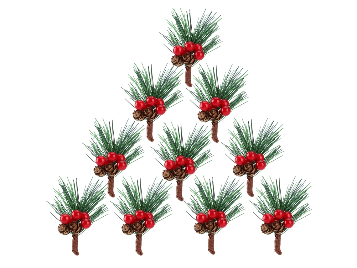 Laxiscreed Mini Árvore De Natal Em Pinha Artificial Para Decoração E Enfeites Natalícios