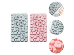 Peças Molde Antiaderente Para Guloseimas De Cachorro Molde De Gelatina Molde De Chocolate Silicone SUNNY SPACES