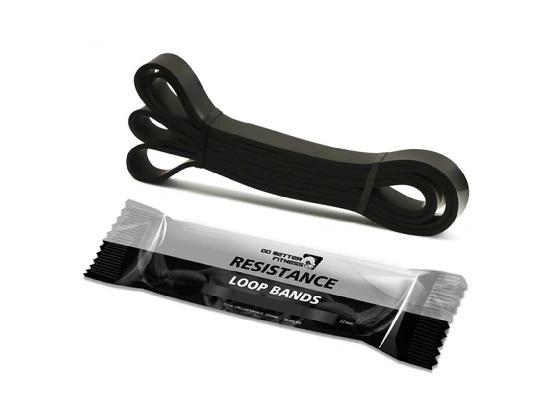 Faixa Elástica de Resistência 30kg Preta AQUAFORGE