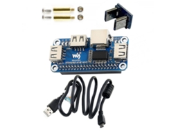 Raspberry Pi 4B/Zero W Usb para Ethernet Rj45 Porta de Rede Usb Hub Divisor de Hub ALLINLESS