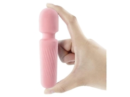 Minivibrador Bestvite, Poderoso Massageador De Varinha Elétrico Pessoal (rosa)