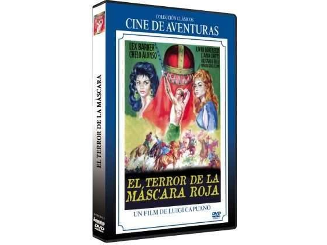 DVD El Terror De La Máscara Roja (Edição em Espanhol)
