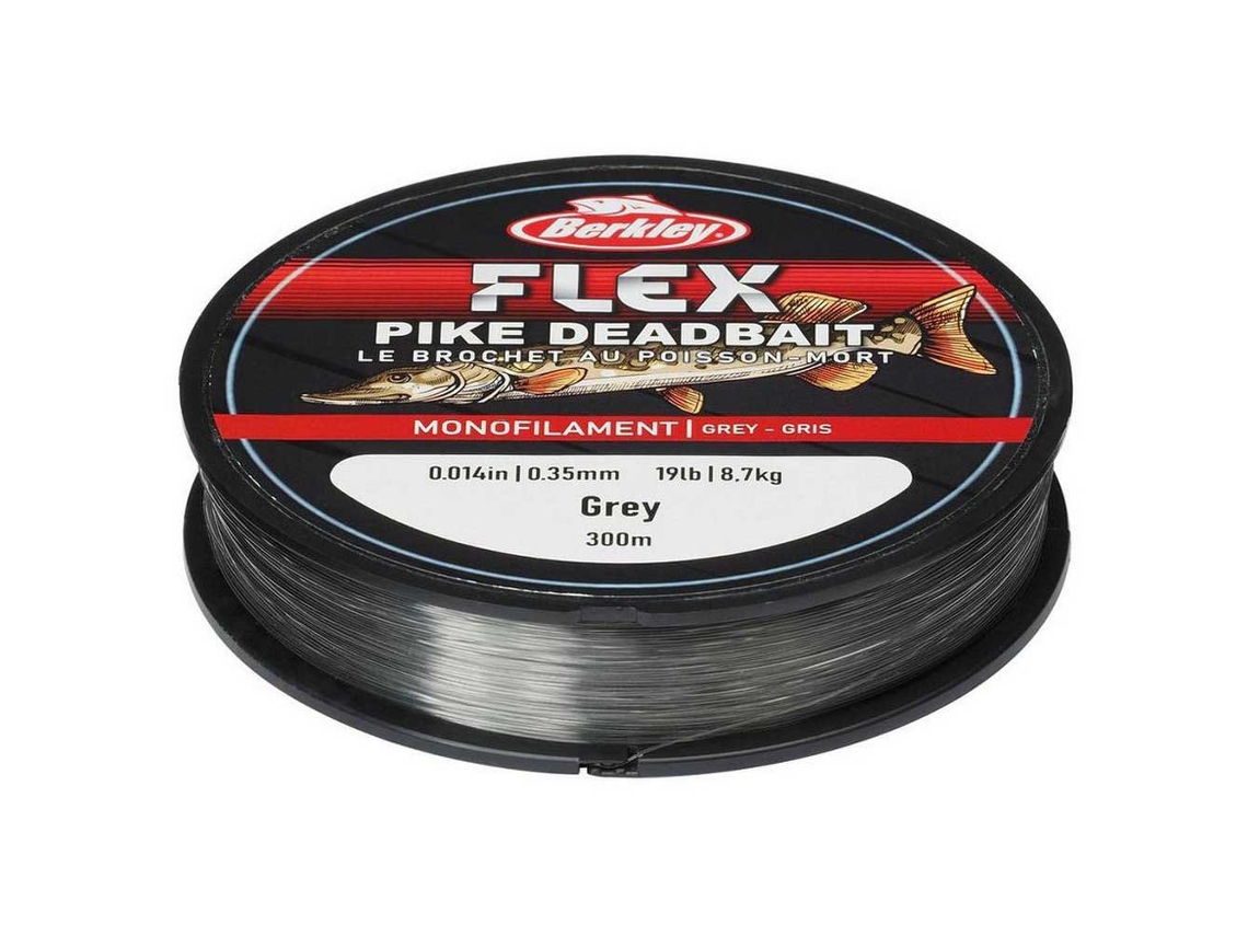 Monofilamento Flex Pike Deadbait 300 M Transparente 0.400 Mmberkley