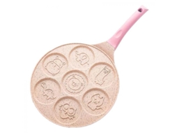 2026 moldes de Panquecas Animales 7 Diferentes Cute Molde Antiadherente para Cocina Rosado (azul)