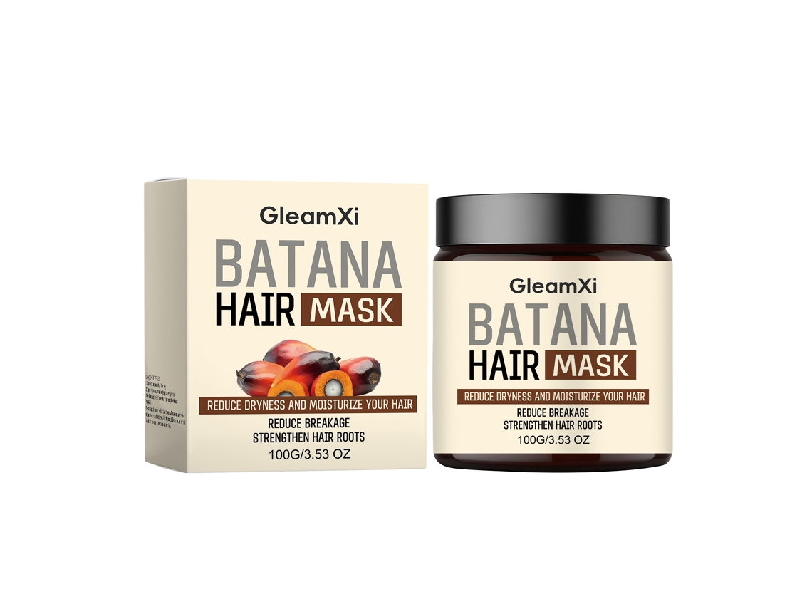 Máscara LAXISCREED Gleamxi para Hidratação Profunda, Cabelo Leve, Sem Frizz e Brilho Natural