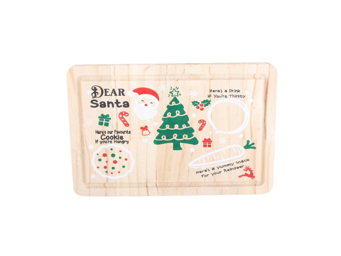 Bandeja de Tratamento de Natal do Papai Noel S/MARCA