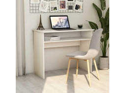 Vidaxl Secretária 90x50x74 Cm Derivados De Madeira Branco