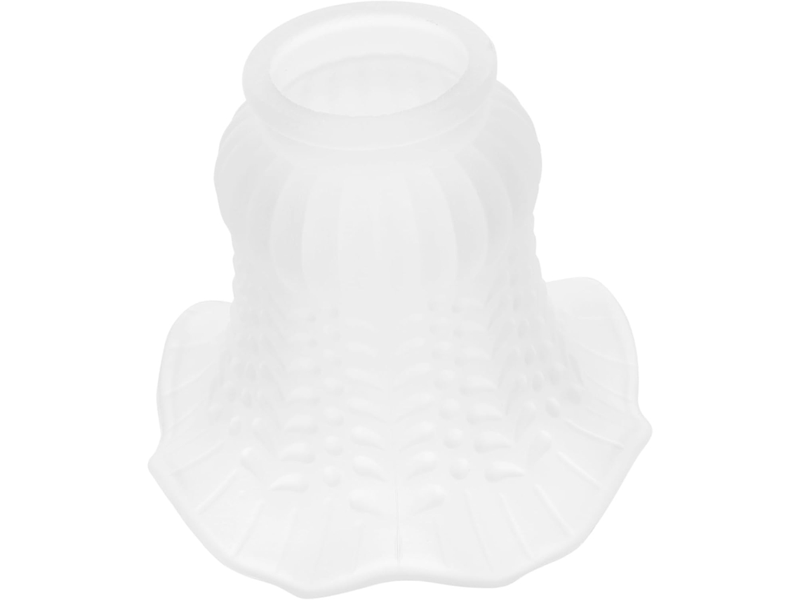 Vidro Branco Fosco Para Luminárias De Teto E De Parede, Resistente Ao Desgaste, Design Retrô E