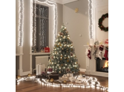 Vidaxl Cordão De Luzes Agrupadas 2000 Luzes Led Pvc Branco Frio