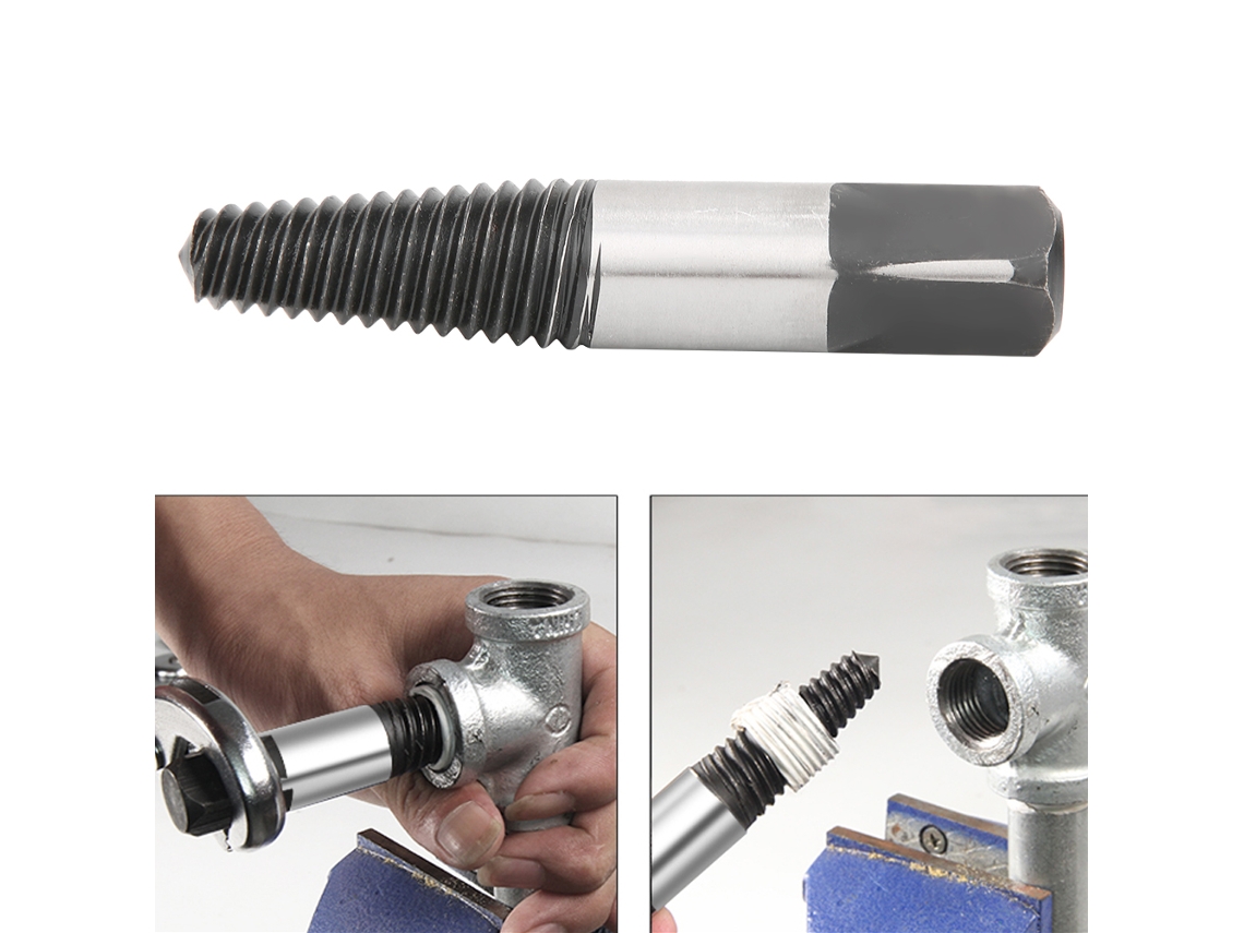 Laxiscreed Extrator De Canos Em Aço Fundido G1/2 Para Remoção De Parafusos Quebrados