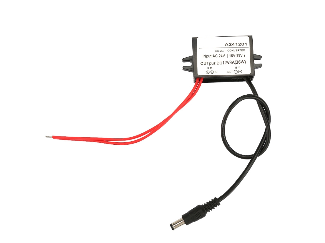 Hkj módulo Conversor Ac 16 28v para Dc 12v Fonte de Alimentação Step Down 3a
